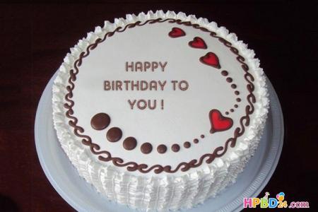 Write Name on Chocolate Icream Birthday Cake Online