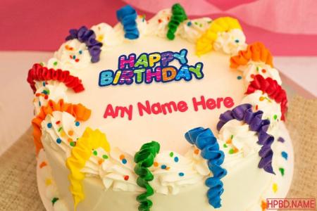 Happy Birthday Cakes With Name Generator