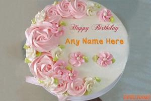 Happy Blueberry Birthday Cakes With Name Editor