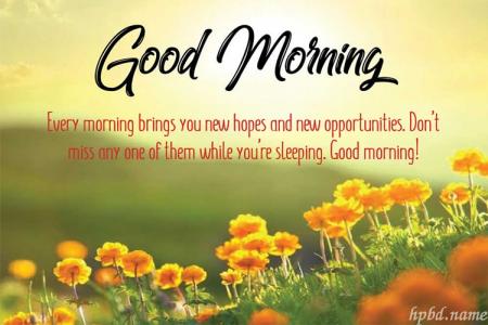 Customize Good Morning Greeting Cards Online