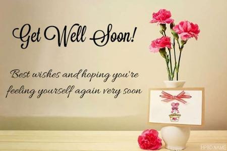 Create Get Well Soon Greeting Card Images