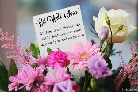 Create Fresh Flowers Get Well Soon Cards in Minutes
