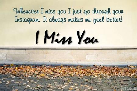 Create I Miss You Image Cards Online