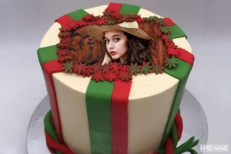 Happy Birthday Wishes Cake With Photo Edit