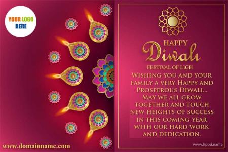 Diya Happy Diwali Images With Logo