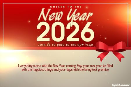 Free Happy New Year 2026 Card Images Download