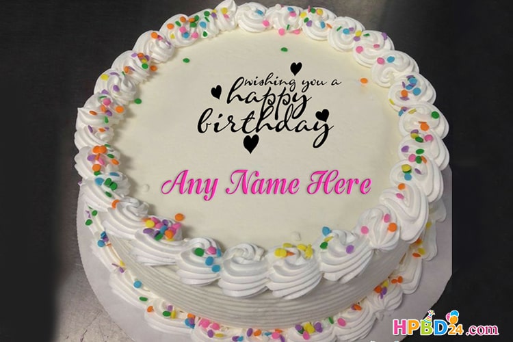 Best Colorful Birthday Cake With Name Edit