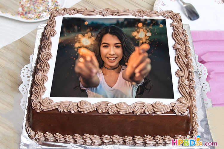 Create Birthday Cake With Photo Edit