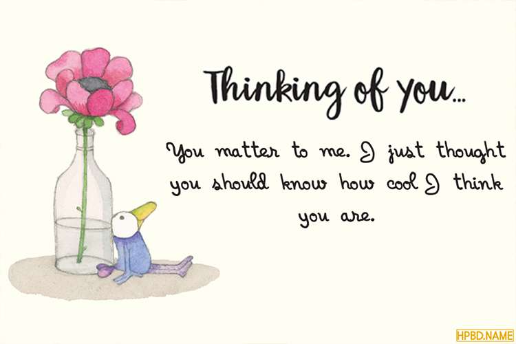 Free Everyday Thinking of You Cards Images