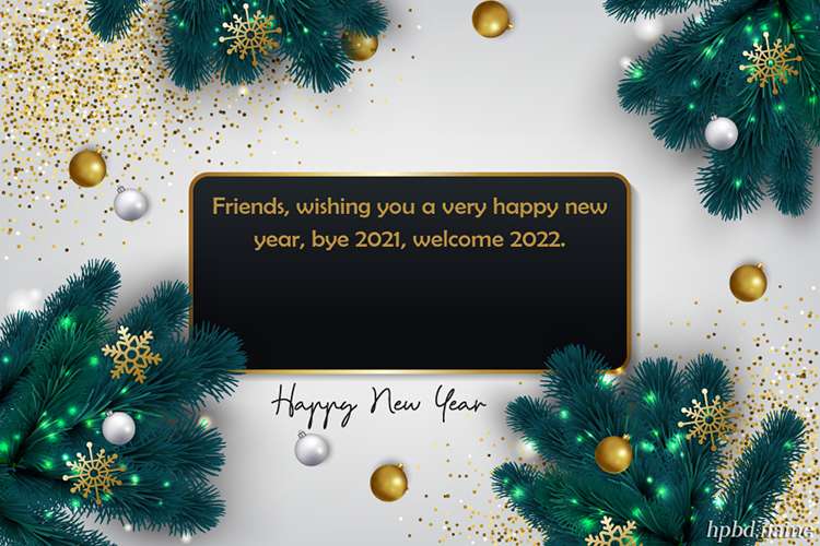 Create Happy New Year Card Free Download