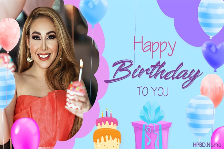 Happy Birthday Video Card With Photo Free Download