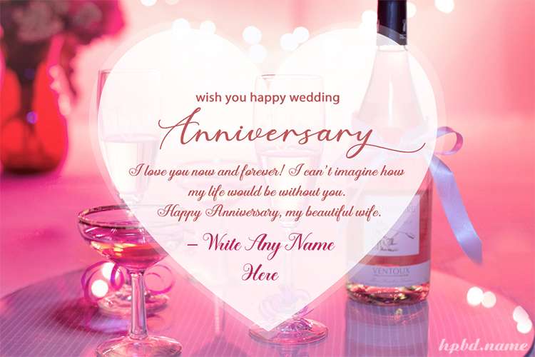 Romantic Happy Anniversary Wishes For Wife