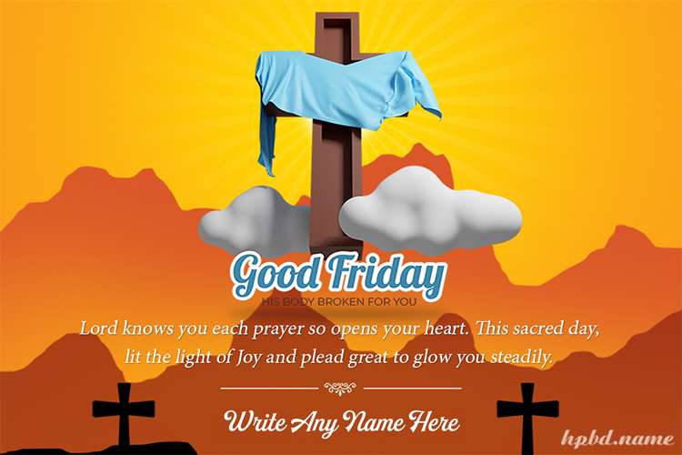 Good Friday Wishes Card Images Download