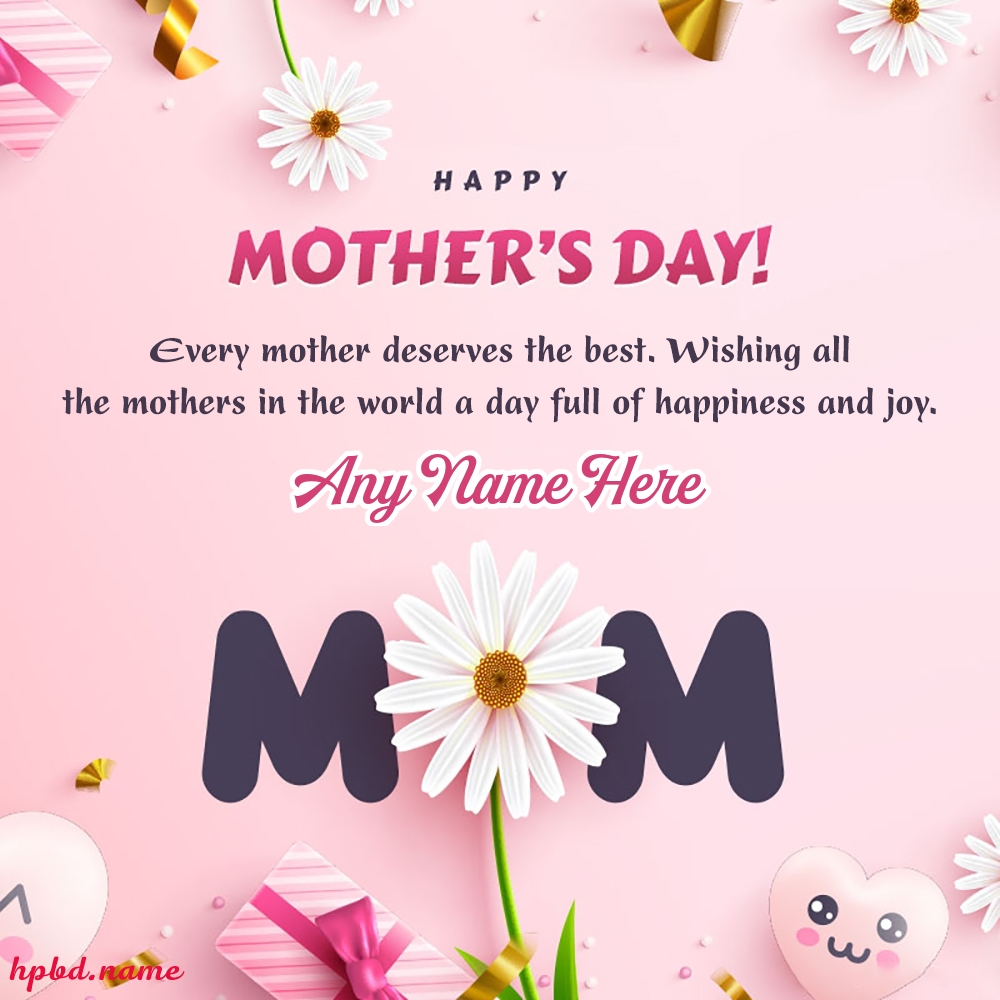 Happy Mothers Day Messages Card For Mom
