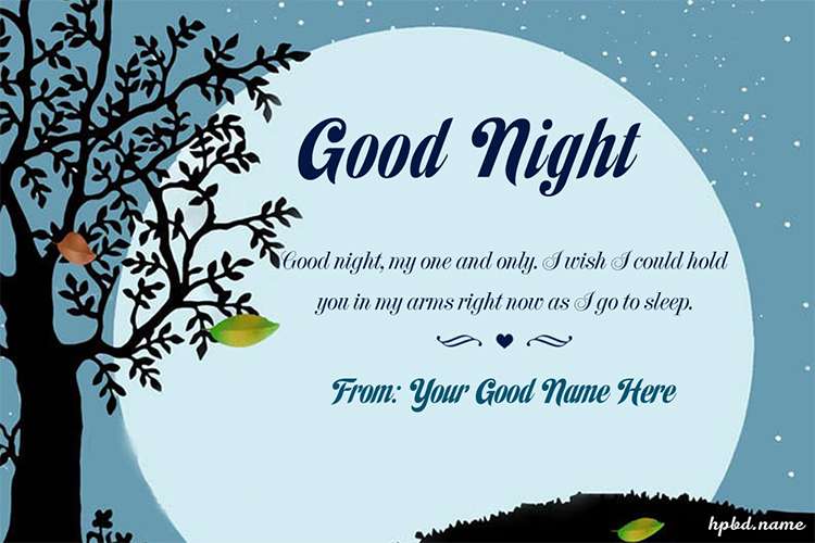 Sweet Good Night Wishes For Lover