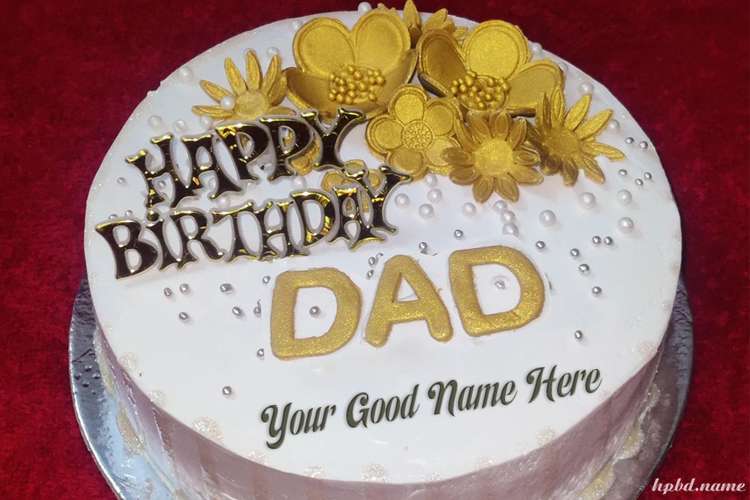 Happy Birthday Dad With Name Editing