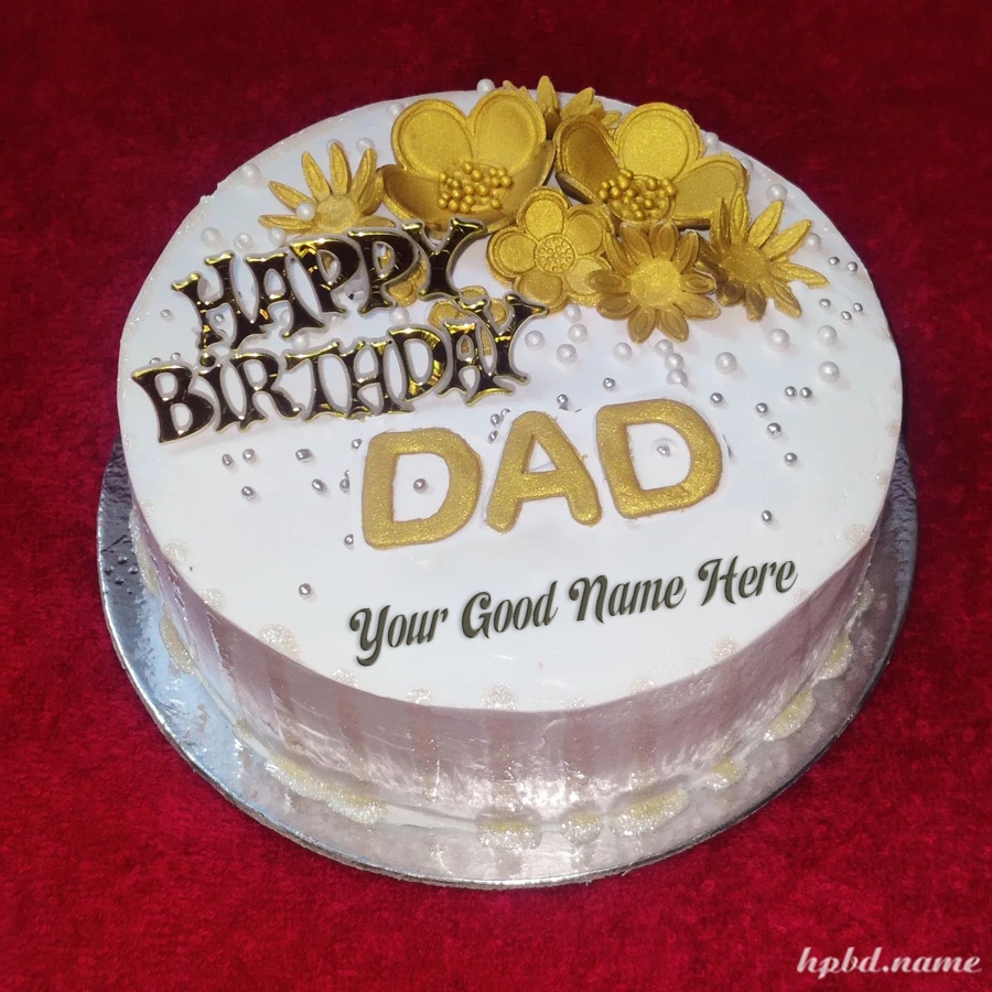 Happy Birthday Dad With Name Editing