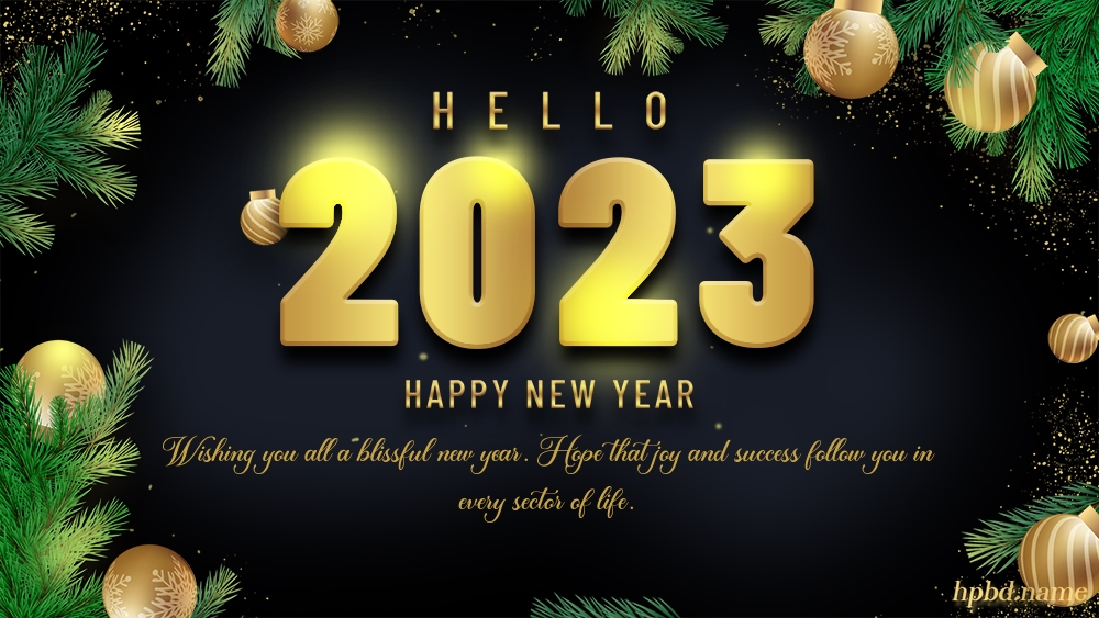 new year greeting card templates free download