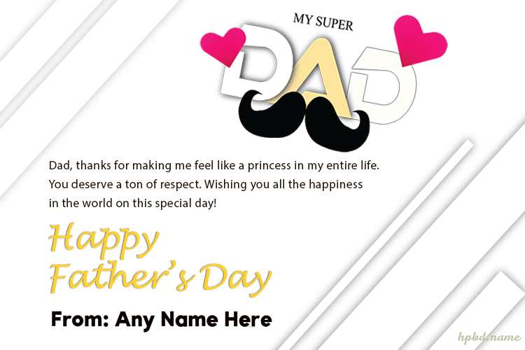 Happy Father's Day Wishes From Daughter