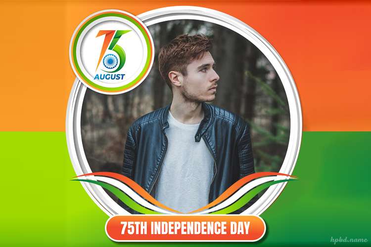 Create Twibbon 75th India Independence Day Frames