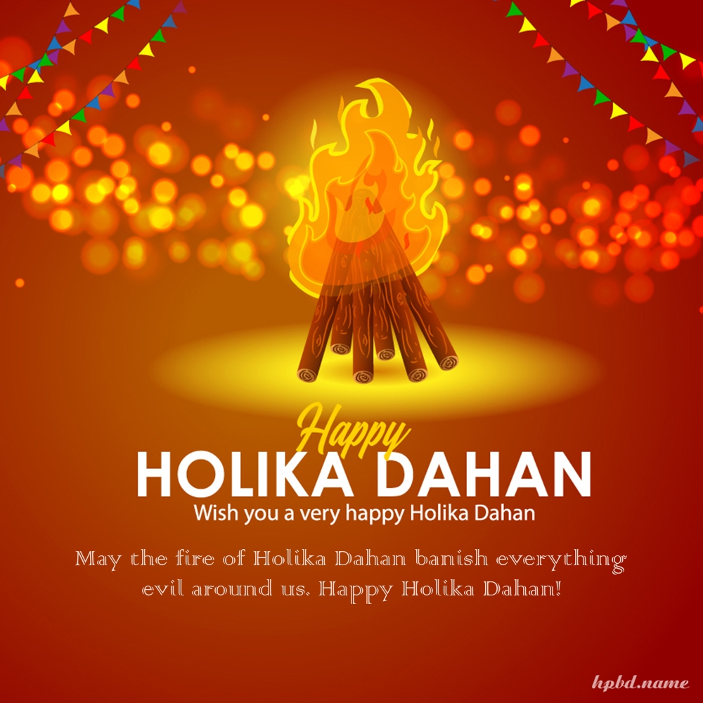 Happy Holika Dahan Greetings Images Download