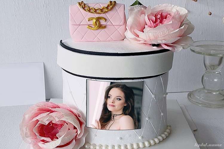 Gift Box And Sweet Bag Birthday Cake For Womens