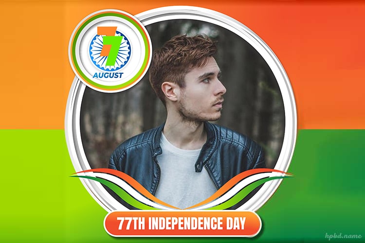 Create Twibbon 77th India Independence Day Frames